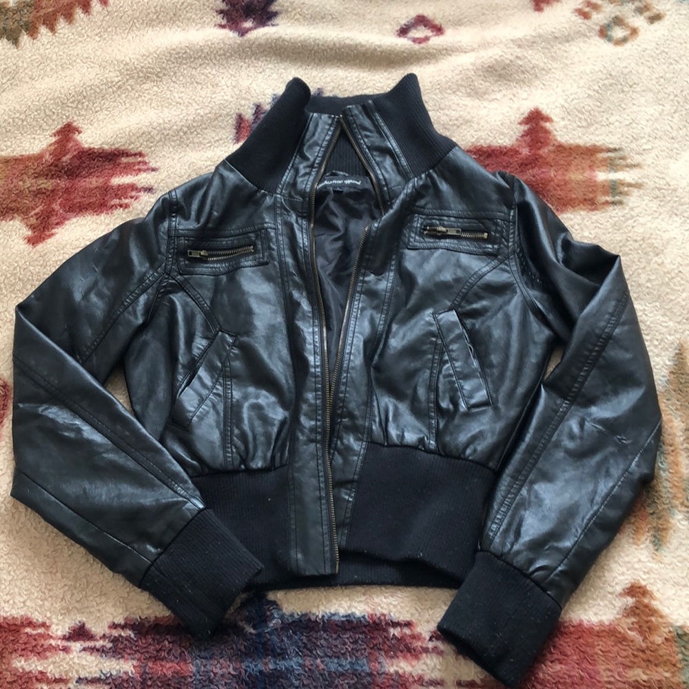 Leather jacket